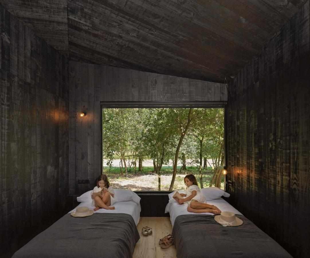 A Leira 116 Cabanas De Diseno Sarria Buitenkant foto